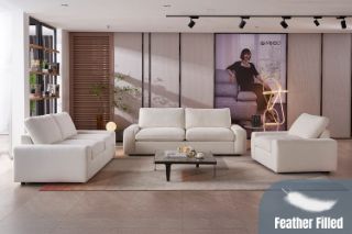 Picture of CAMERO Feather Filled Fabric Sofa Range - 3+2+1 Sofa Set