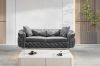 Picture of PIEDMONT 3/2/1 Seater Chesterfield Velvet Sofa Range (Grey)