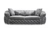 Picture of PIEDMONT 3/2/1 Seater Chesterfield Velvet Sofa Range (Grey)