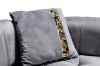 Picture of VEGAS 3/2/1 Seater Chesterfield Velvet Sofa Range (Grey)