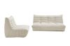 Picture of DIANNA 3/2 Seater Velvet Sofa Range (Cream)