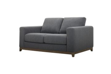 Picture of SIESTA 2-Seater Fabric Sofa (Dark Grey)