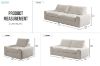 Picture of CAMERO 3/2/1 Seater Feather Filled Fabric Sofa Range