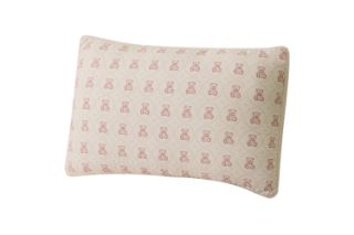 Picture of NITIN Printed Teddy Bear Seersucker Microfibre Pillow - Pink