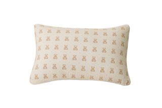 Picture of NITIN Printed Teddy Bear Seersucker Microfibre Pillow - Khaki