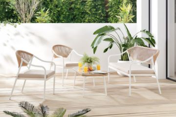 Picture of KUTAA 4PC Outdoor Lounge Set with Coffee Table