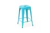 Picture of TOLIX Replica Bar Stool Seat H65 - Blue