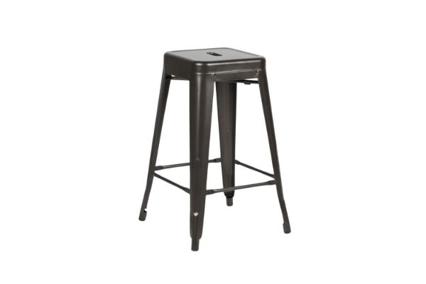 Picture of TOLIX Replica Bar Stool Seat H75 - Gun