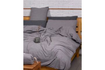 Picture of BONITA 4-Piece Bedding Set in Queen Size (Smoky Grey)