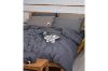 Picture of BONITA 4-Piece Bedding Set in Queen Size (Charcoal Grey)