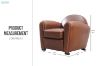 Picture of BOURBON Leather Club/Cigar Chair