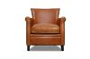 Picture of ALANA 100% Genuine Silky Aniline Leather Club 1 Seater Sofa/Armchair/Sofa Chair 