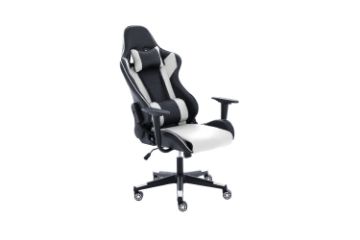 Picture of RAIDERS Swivel Gaming Chair (White with Black)