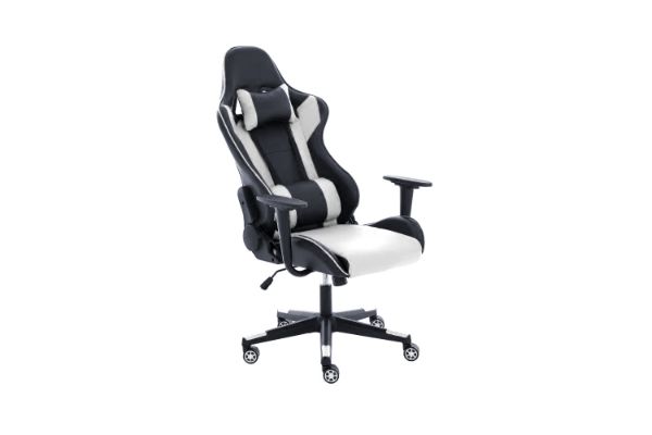 Picture of RAIDERS Swivel Gaming Chair (White with Black)