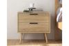 Picture of EBERN 2-Drawers Bedside Table