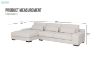 Picture of BROOK Feather Filled Sectional Sofa