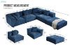 Picture of BARI Memory Foam Fabric Modular Sofa