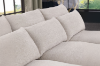 Picture of SIREN Sectional Chenille Fabric Sofa