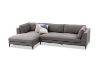 Picture of AMELIE Premium Fabric Sectional Sofa (Dark Grey) - Chaise Facing Left without Ottoman