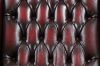 Picture of WILLIFORD 100% Genuine Leather Chesterfield High Back Wing 1 Seater Sofa/Armchair/Sofa Chair (Maroon)