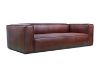 Picture of HANCOCK Snug Grain Leather High Arm 3-Seater Sofa