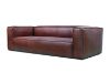 Picture of HANCOCK Snug Grain Leather High Arm 3-Seater Sofa