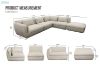 Picture of WALTON Premium Chenille Fabric Modular Sofa