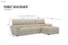 Picture of SUNRISE 100% Genuine Leather Sectional Sofa