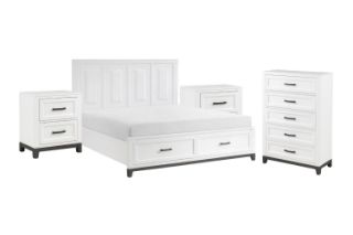 Picture of CLOUDLAND Bedroom Combo Set in Queen Size - 4PC Combo