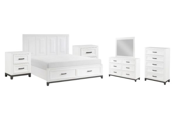 Picture of CLOUDLAND Bedroom Combo Set in Queen Size - 6PC Combo