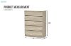 Picture of MOOK 5-Drawer Tallboy