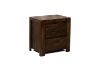 Picture of MALAGA 2 Drawer Bedside Table (Walnut) 