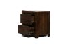 Picture of MALAGA 2 Drawer Bedside Table (Walnut) 