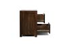 Picture of MALAGA 2 Drawer Bedside Table (Walnut) 