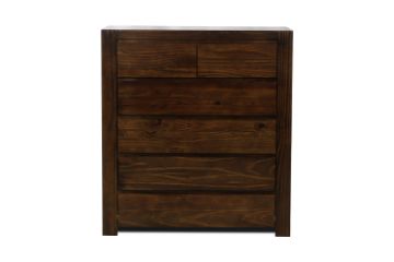 Picture of MALAGA 6 Drawer Tallboy (Walnut) 