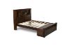 Picture of MALAGA 4PC Storage Bedroom Set in Queen Size (Walnut)