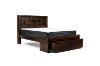 Picture of MALAGA 4PC Storage Bedroom Set in Queen Size (Walnut)