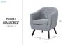 Picture of KNOX Accent Chair (Grey)