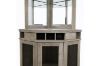 Picture of HAAKEN Corner Bar Buffet & Hutch (Grey)