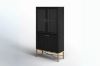 Picture of WILLA Dry Bar Cabinet (Black  & Gold)