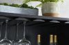 Picture of WILLA Dry Bar Cabinet (Black  & Gold)