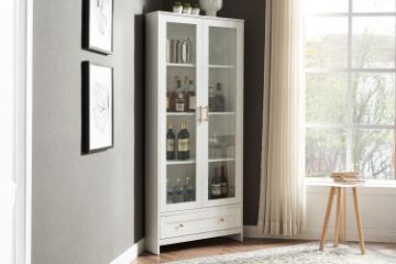 Picture of OTLEY Accent Display Cabinet (White)