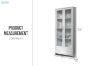 Picture of OTLEY Accent Display Cabinet (White)