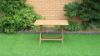 Picture of BALI Solid Teak Wood 5PC Outdoor Dining Set (Foldable Table)