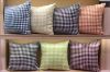 Picture of HOUNDSTOOTH Linen Cushion with Inner in Multiple Colours(45cm x 45cm)