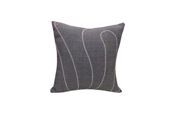 Picture of MUSICAL STAFF Linen Cushion with Inner in Multiple Colours  (45cm x 45cm) - Grey