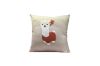 Picture of ALPACA EMBROIDERY Linen Cushion with Inner in Multiple Colours (45x45cm)