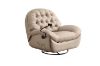 Picture of BAVA 360° Swivel Power Recliner Lounge Chair with Mobile Holder (Beige)