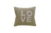 Picture of LOVE Woolen Plush Cushion with Inner in Multiple Colours (45cm x 45cm)