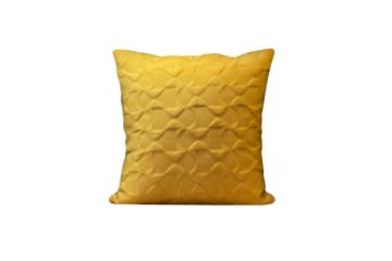 Picture of GEOMETRIC Velvet Cushion with Inner in Multiple Colours (45x45cm) - Yellow